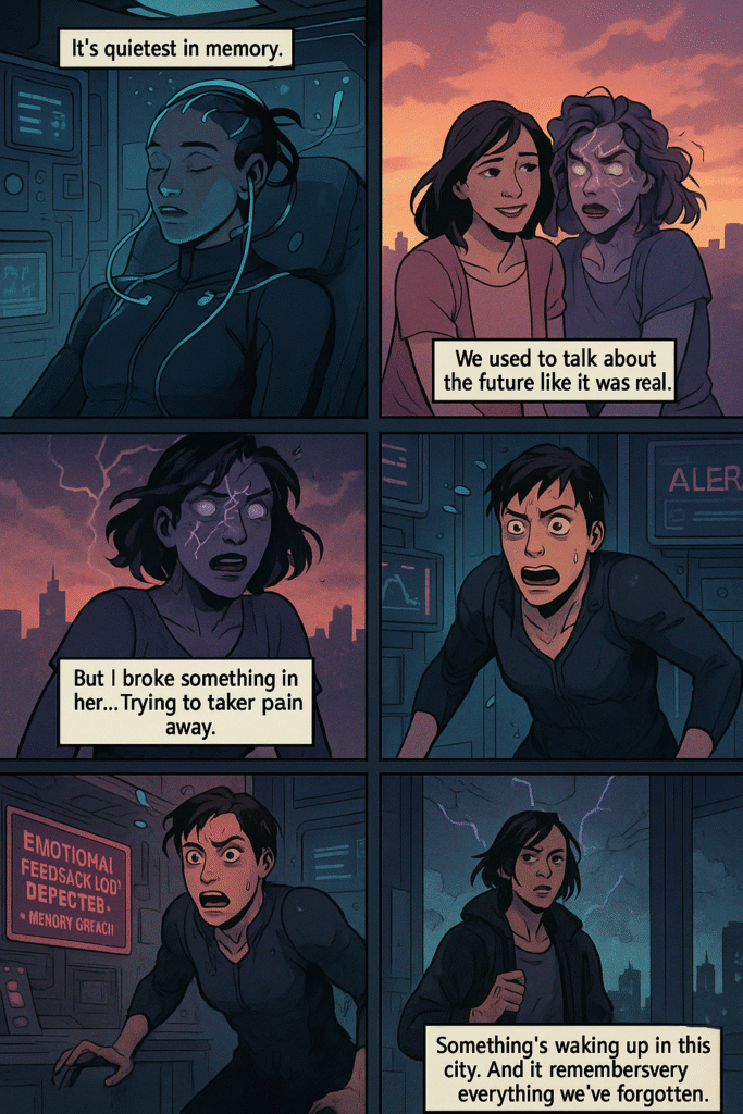 04-683x1024 Nova Pulse “The Shattered Sky” | Issue # 1 | Ethereal Page Original Comic Book