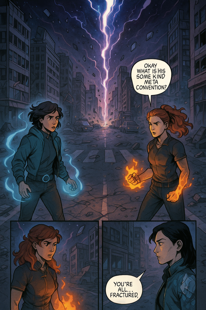 07-683x1024 Nova Pulse “The Shattered Sky” | Issue # 1 | Ethereal Page Original Comic Book