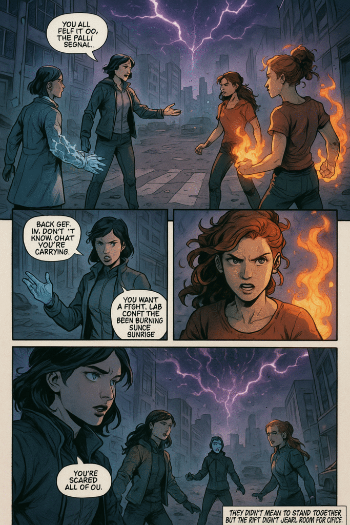 08-683x1024 Nova Pulse “The Shattered Sky” | Issue # 1 | Ethereal Page Original Comic Book