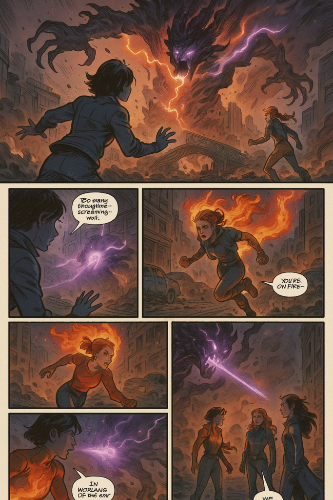 10-683x1024 Nova Pulse “The Shattered Sky” | Issue # 1 | Ethereal Page Original Comic Book