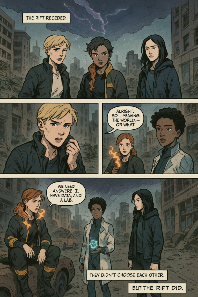 11-683x1024 Nova Pulse “The Shattered Sky” | Issue # 1 | Ethereal Page Original Comic Book